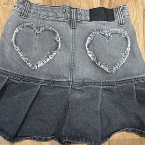 Heart club skirt Korean (made in Korea) size xs